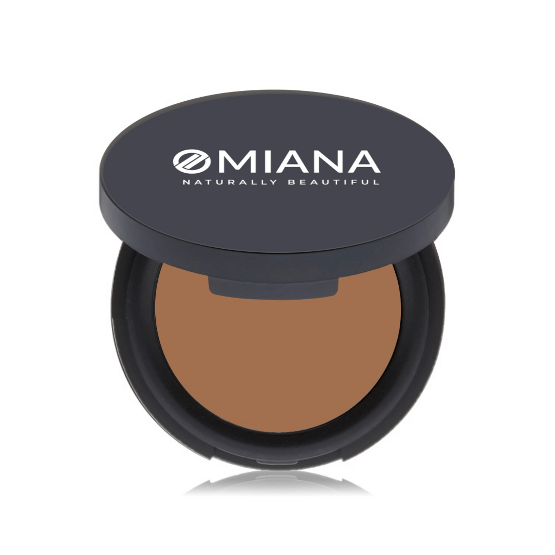 Omiana Cosmetics Concealer Chocolate Caramel Adaptive Concealing Cream: Dewy, Medium to Full Coverage - Without Mica, & More!