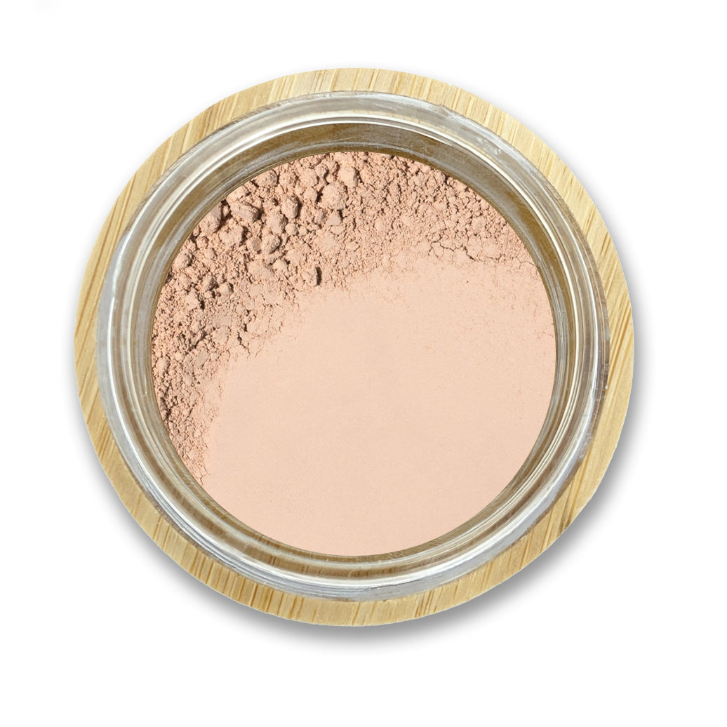 Loose Powder Mineral Foundation - Without Mica, Titanium Dioxide, & More! - Omiana Beauty