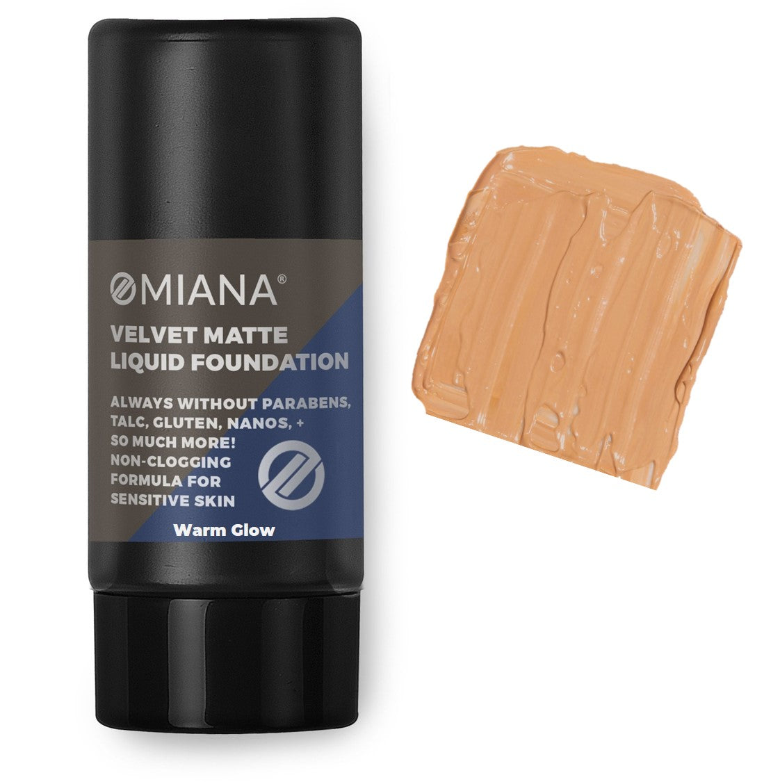 Omiana Velvet Matte Liquid Mineral Foundation - Warm Glow