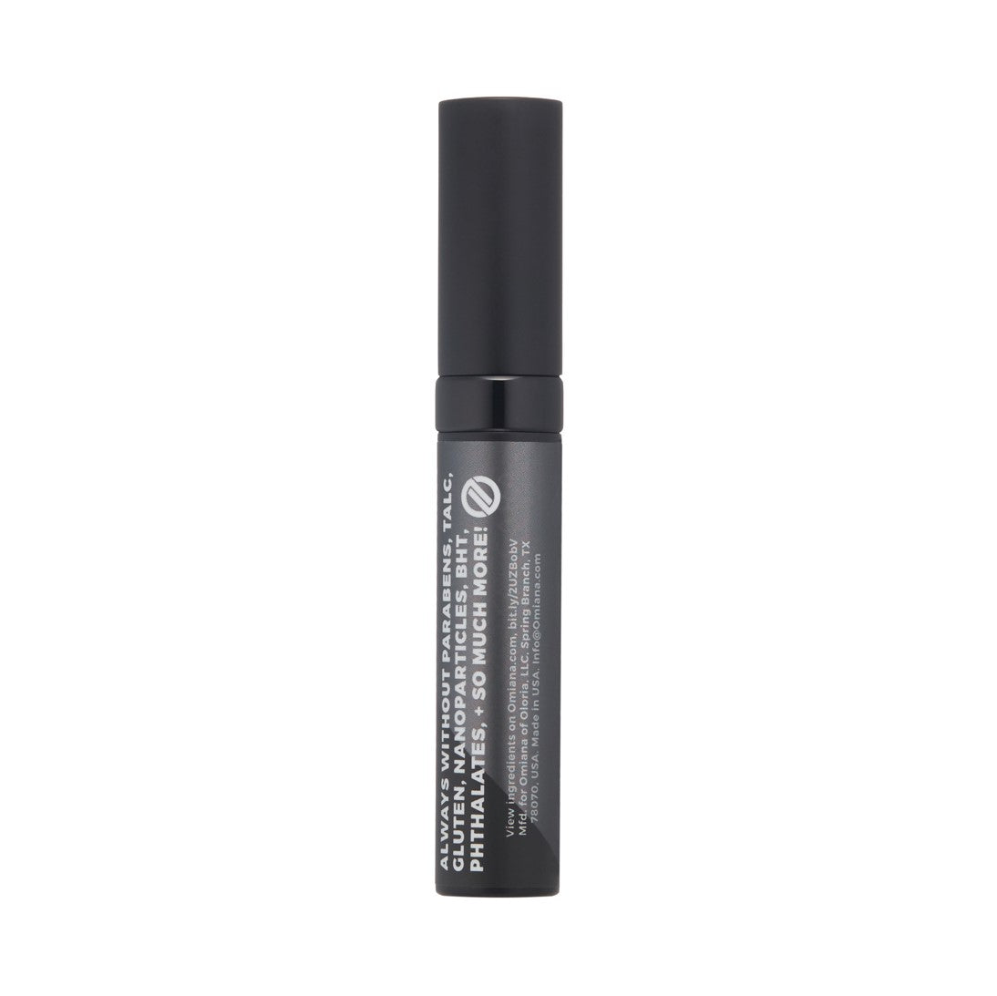 Omiana Vegan Black Lengthening Mascara. Vegan Black Lengthening Mascara - No Mica, Titanium Dioxide. Brilliant at holding a curl & lengthening lashes without nasty chemicals, fillers, dyes, parabens.