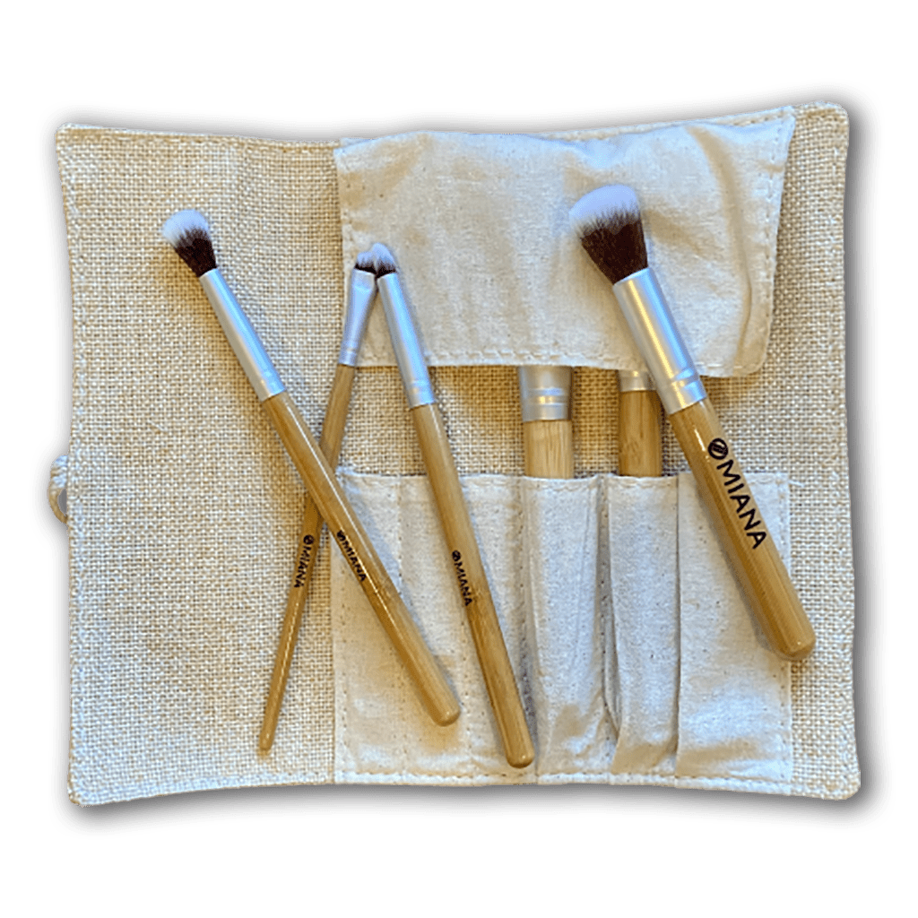 Omiana Beauty Brushes Vegan Full Face 6-Brush Kit